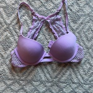 purple bra size 32B from flirtitude